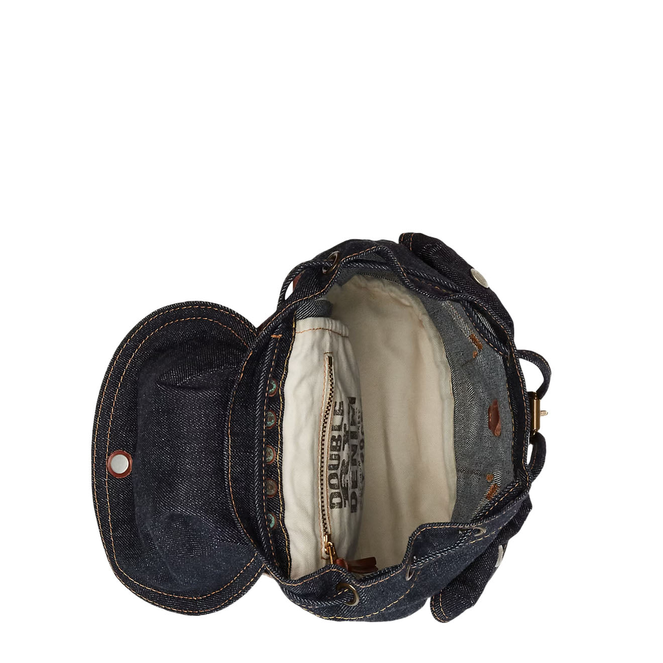 RRL By Ralph Lauren Mini Denim Rucksack Indigo - The Sporting Lodge