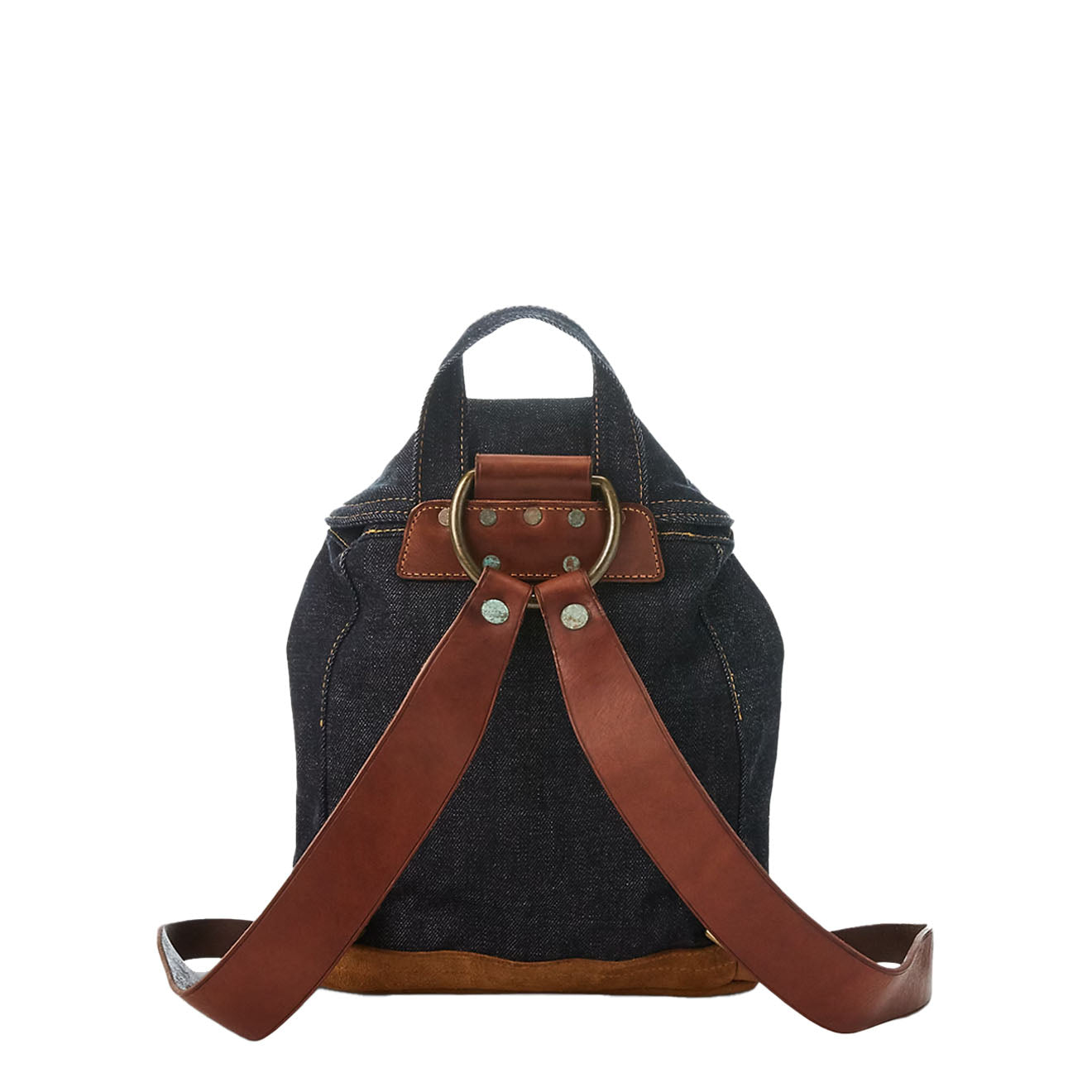RRL By Ralph Lauren Mini Denim Rucksack Indigo - The Sporting Lodge