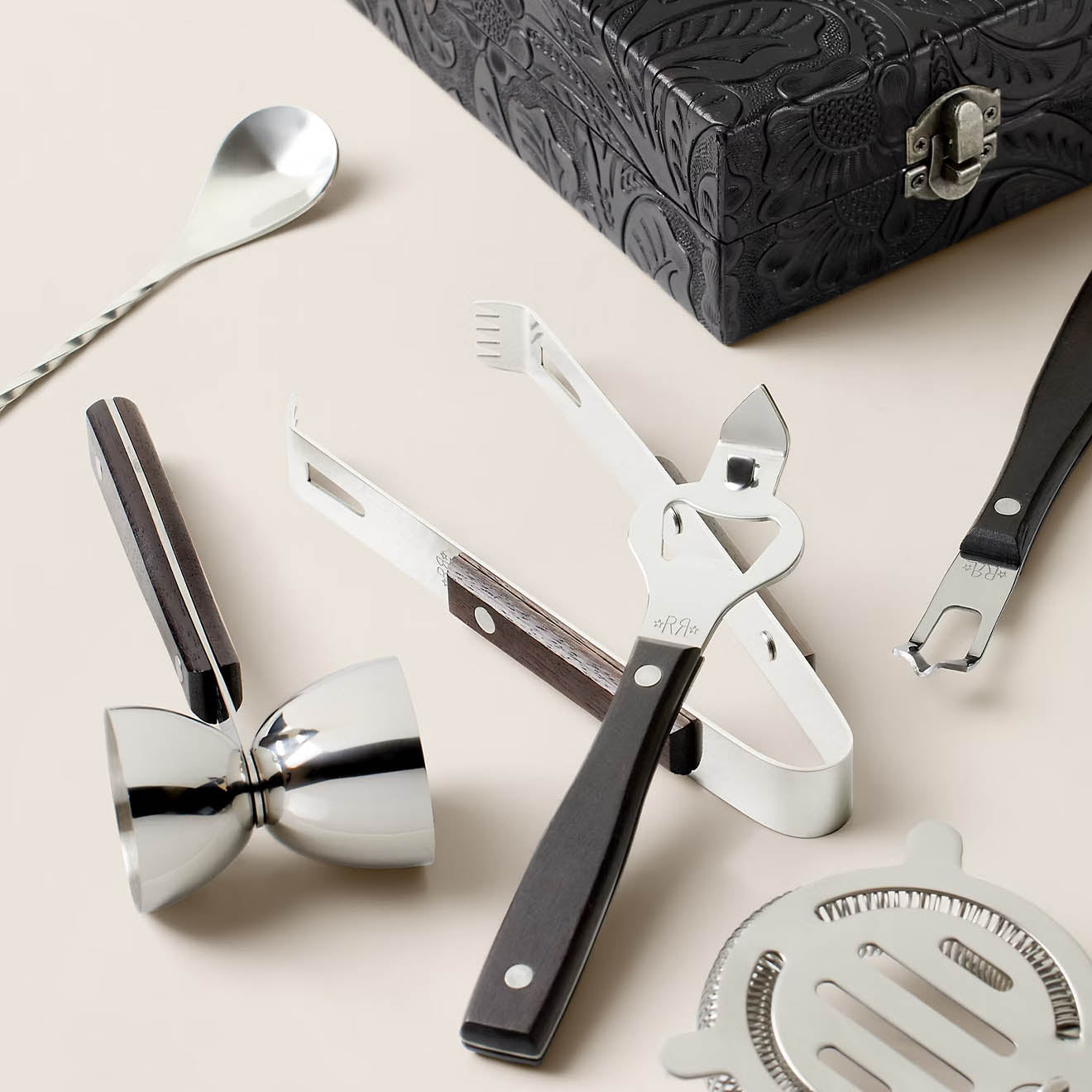 RRL By Ralph Lauren Mixer Set Vintage Silver / Black - The Sporting Lodge