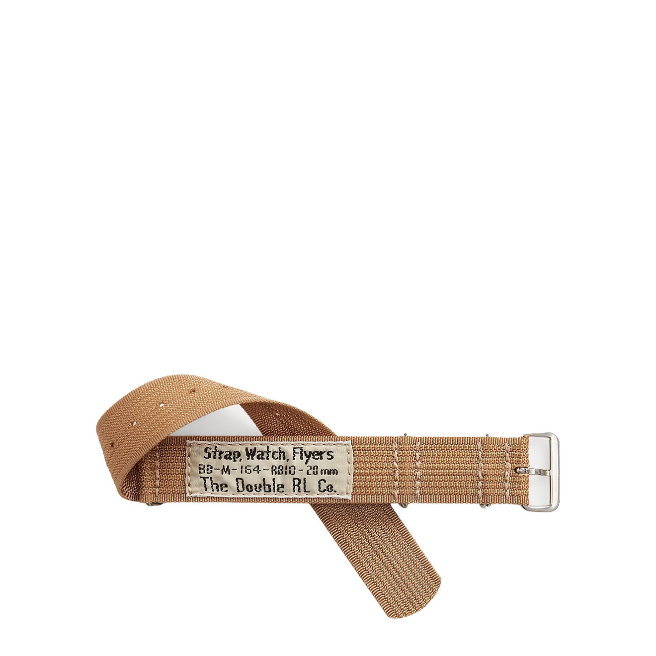 RRL By Ralph Lauren Nylon Wristwatch Strap Khaki - The Sporting Lodge