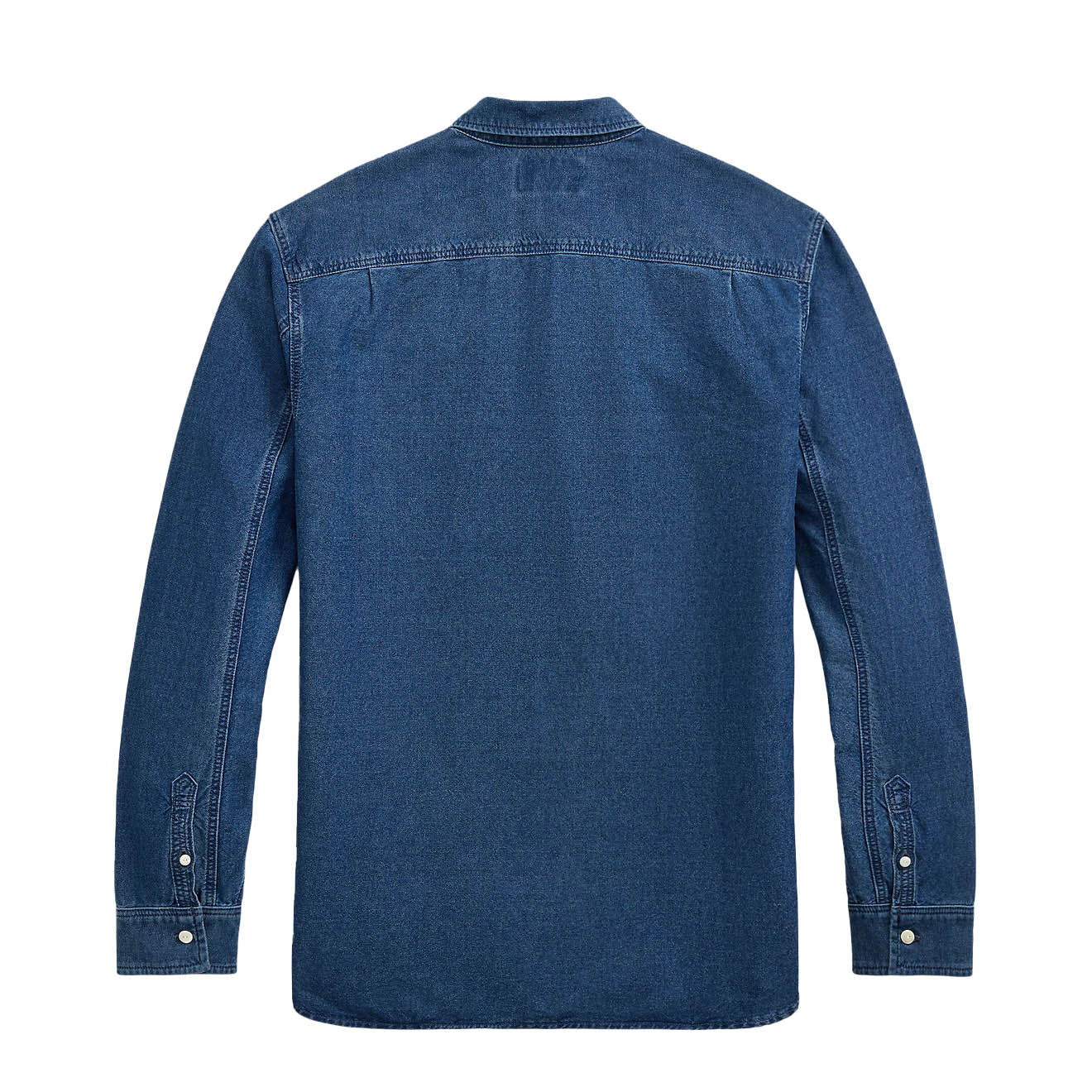 RRL インディゴオックスフォードシャツ RRL By Ralph Lauren Oxford Workshirt Shirt Indigo – The Sporting Lodge