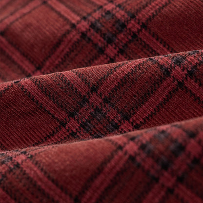 RRL By Ralph Lauren Plaid Corduroy Overshirt Red / Black