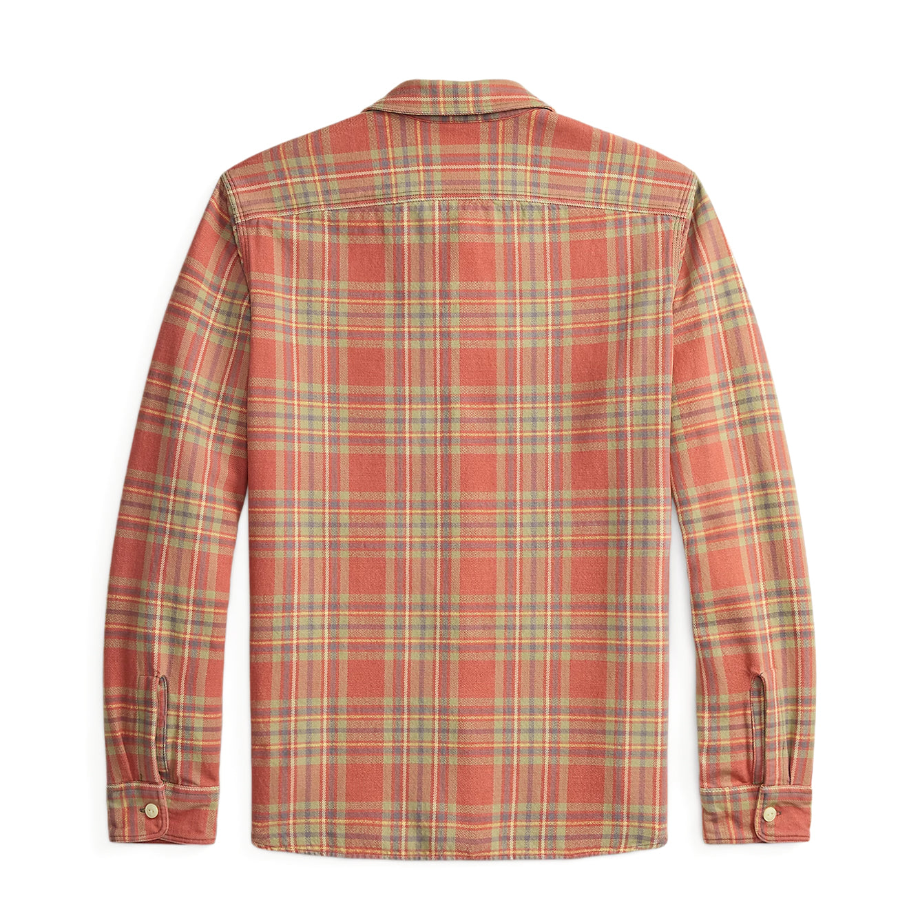 RRL By Ralph Lauren Plaid Twill Workshirt Red / Blue / Green - The Sporting Lodge