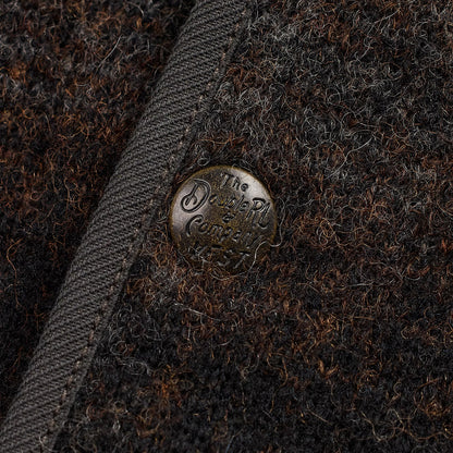 RRL By Ralph Lauren Plaid Wool-Cotton Waistcoat Brown / Multi