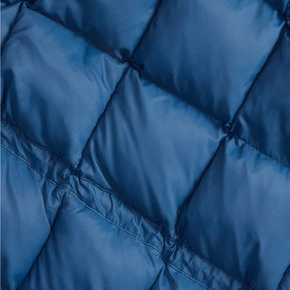 RRL By Ralph Lauren Quilted Ripstop Hooded Jacket Vintage Blue