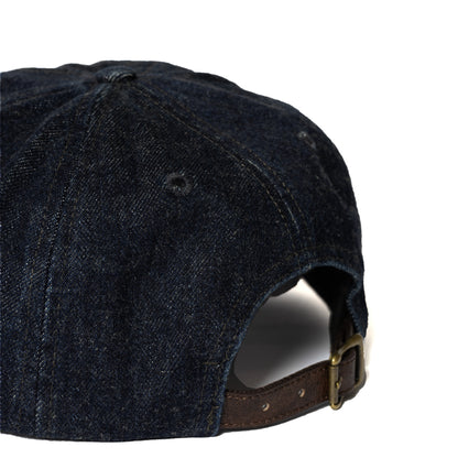 RRL By Ralph Lauren Ranch Logo Denim Ball Cap Rinse - The Sporting Lodge