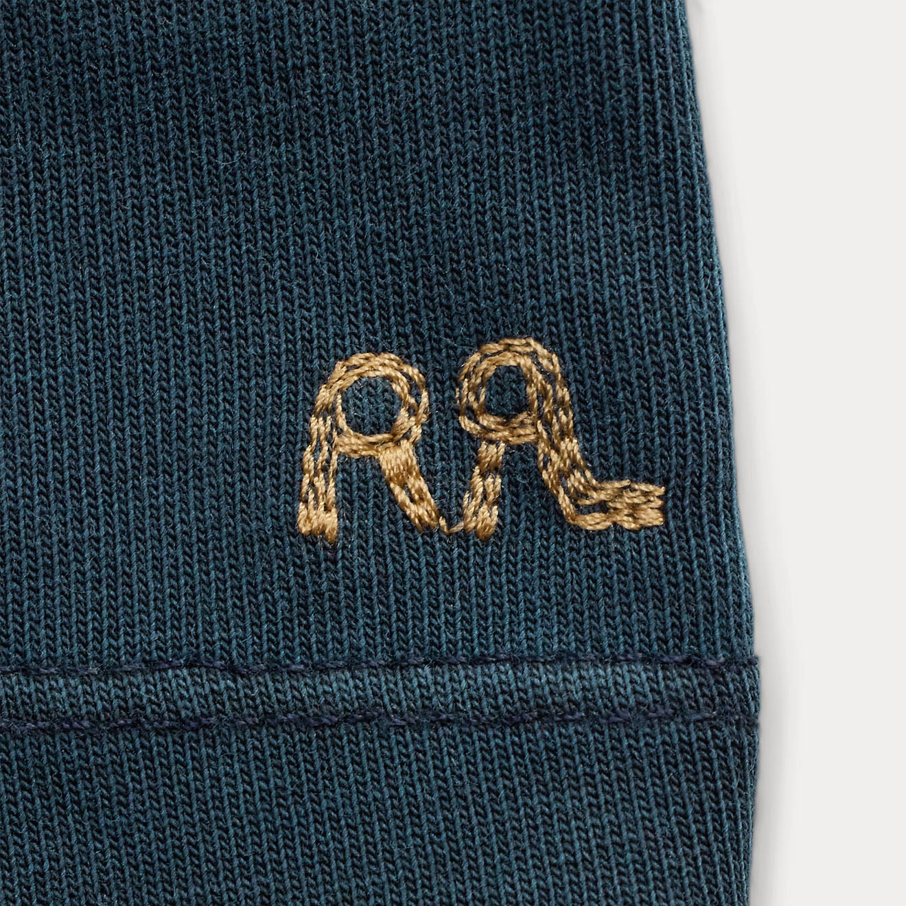 RRL By Ralph Lauren Relaxed Fit Heavyweight Jersey T-Shirt Dark Navy - The Sporting Lodge