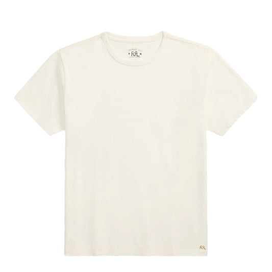 RRL By Ralph Lauren Relaxed Fit Heavyweight Jersey T-Shirt Warm White