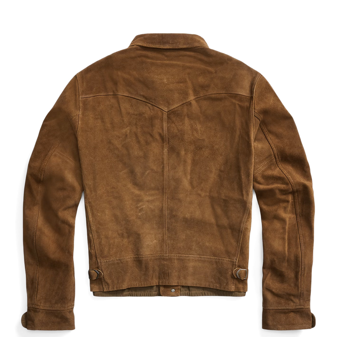 RRL By Ralph Lauren Roughout Suede Jacket Brown