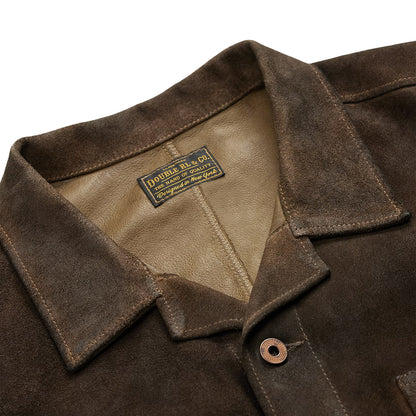 RRL By Ralph Lauren Roughout Suede Jacket Vintage Brown