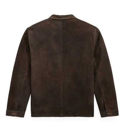 RRL By Ralph Lauren Roughout Suede Jacket Vintage Brown