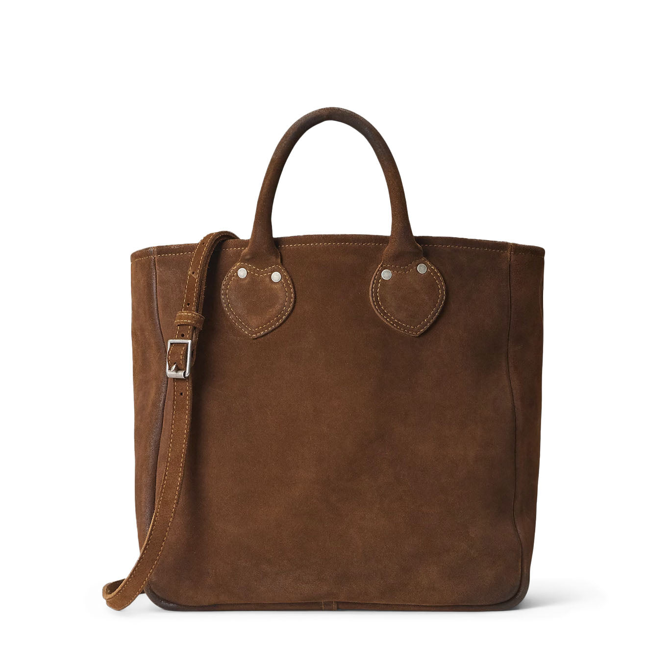 RRL By Ralph Lauren Roughout Suede Tote Brown - The Sporting Lodge