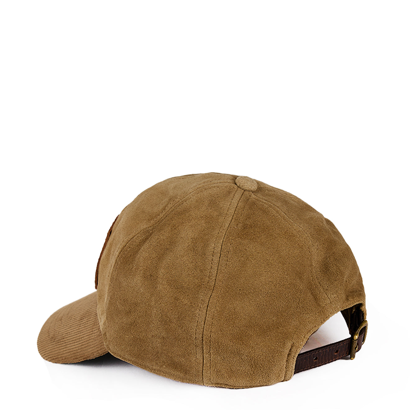 RRL By Ralph Lauren Roughout Suede Trucker Cap Tan - The Sporting Lodge