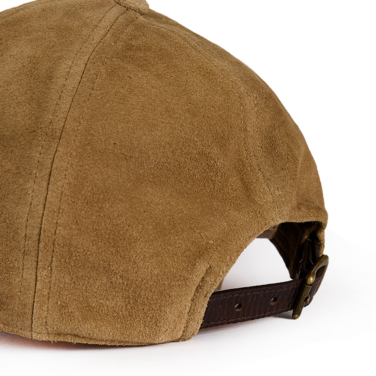 RRL By Ralph Lauren Roughout Suede Trucker Cap Tan - The Sporting Lodge