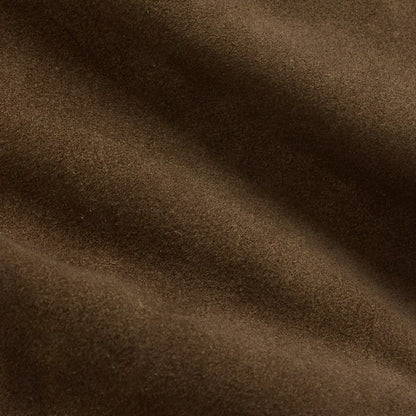 RRL By Ralph Lauren Shearling-Panelled Roughout Suede Jacket Vintage Brown - The Sporting Lodge
