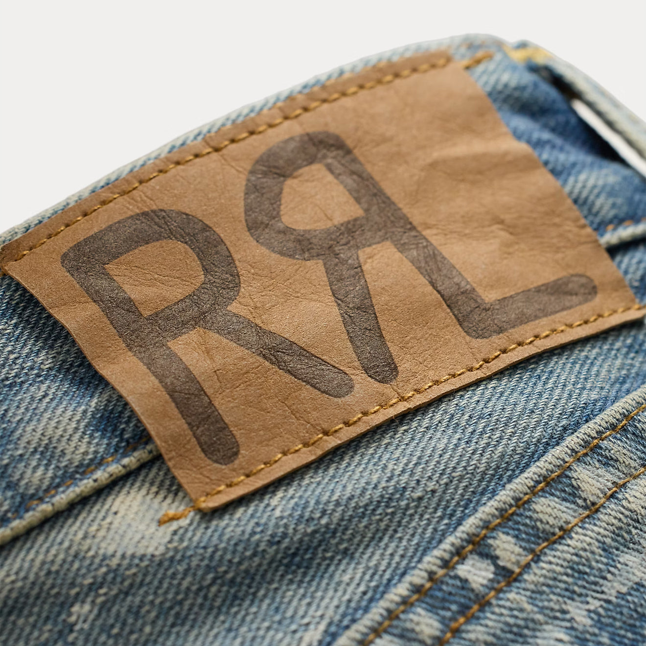RRL By Ralph Lauren Straight Fit Distressed Jean Fenimore Wash - The Sporting Lodge