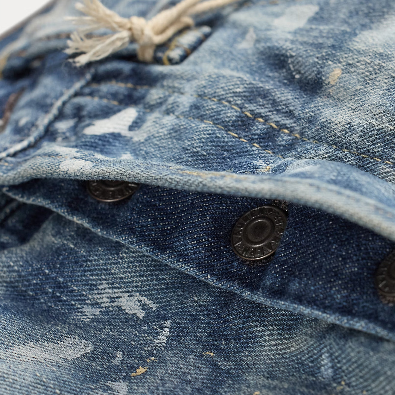 RRL By Ralph Lauren Straight Fit Distressed Jean Fenimore Wash - The Sporting Lodge