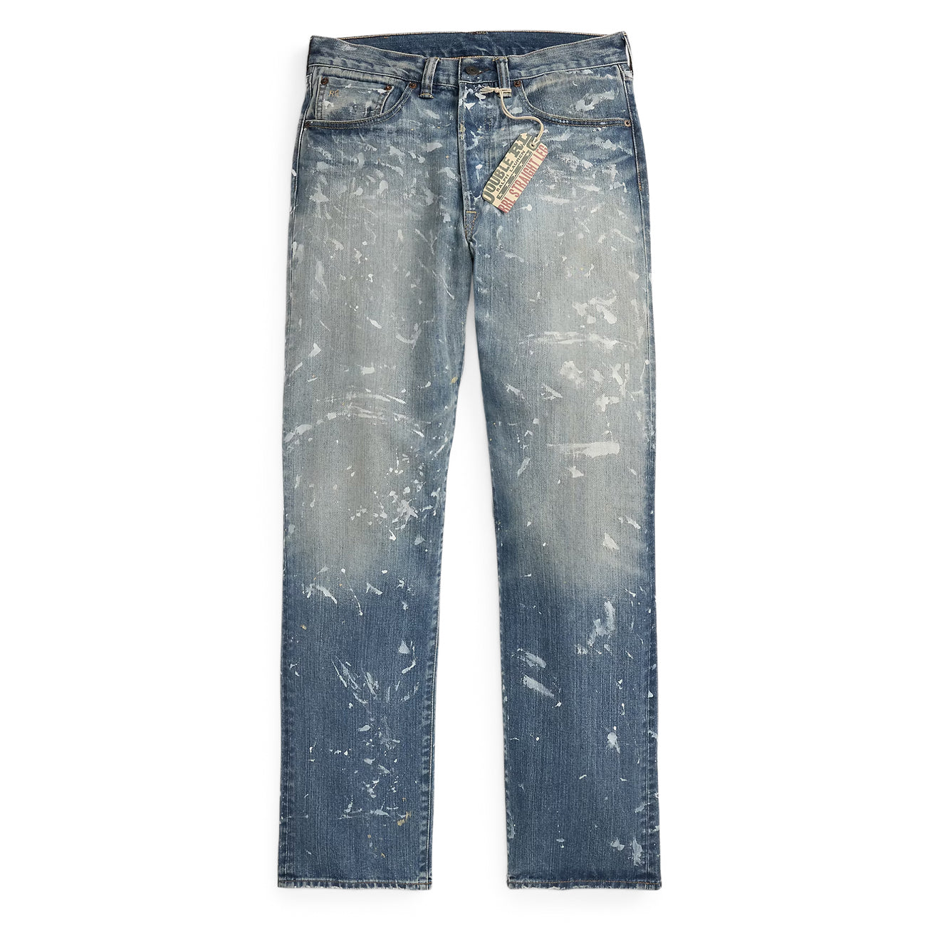 RRL By Ralph Lauren Straight Fit Distressed Jean Fenimore Wash - The Sporting Lodge