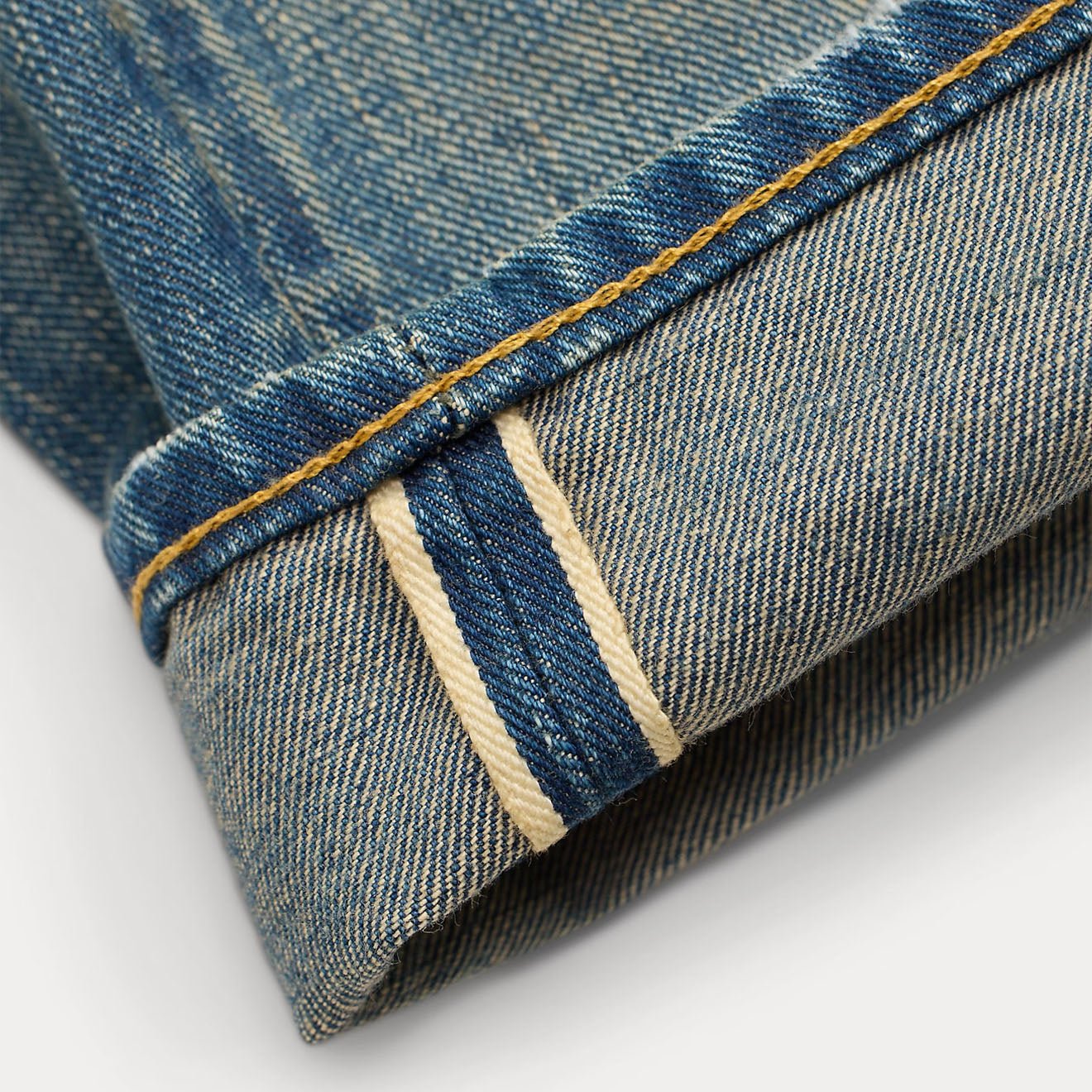 RRL By Ralph Lauren Straight Fit Milner Selvedge Jean Milner Wash - The Sporting Lodge