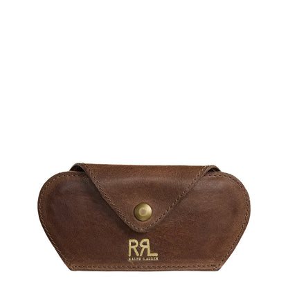 RRL By Ralph Lauren Travel Case Pouch Small Dark Mahogany - The Sporting Lodge