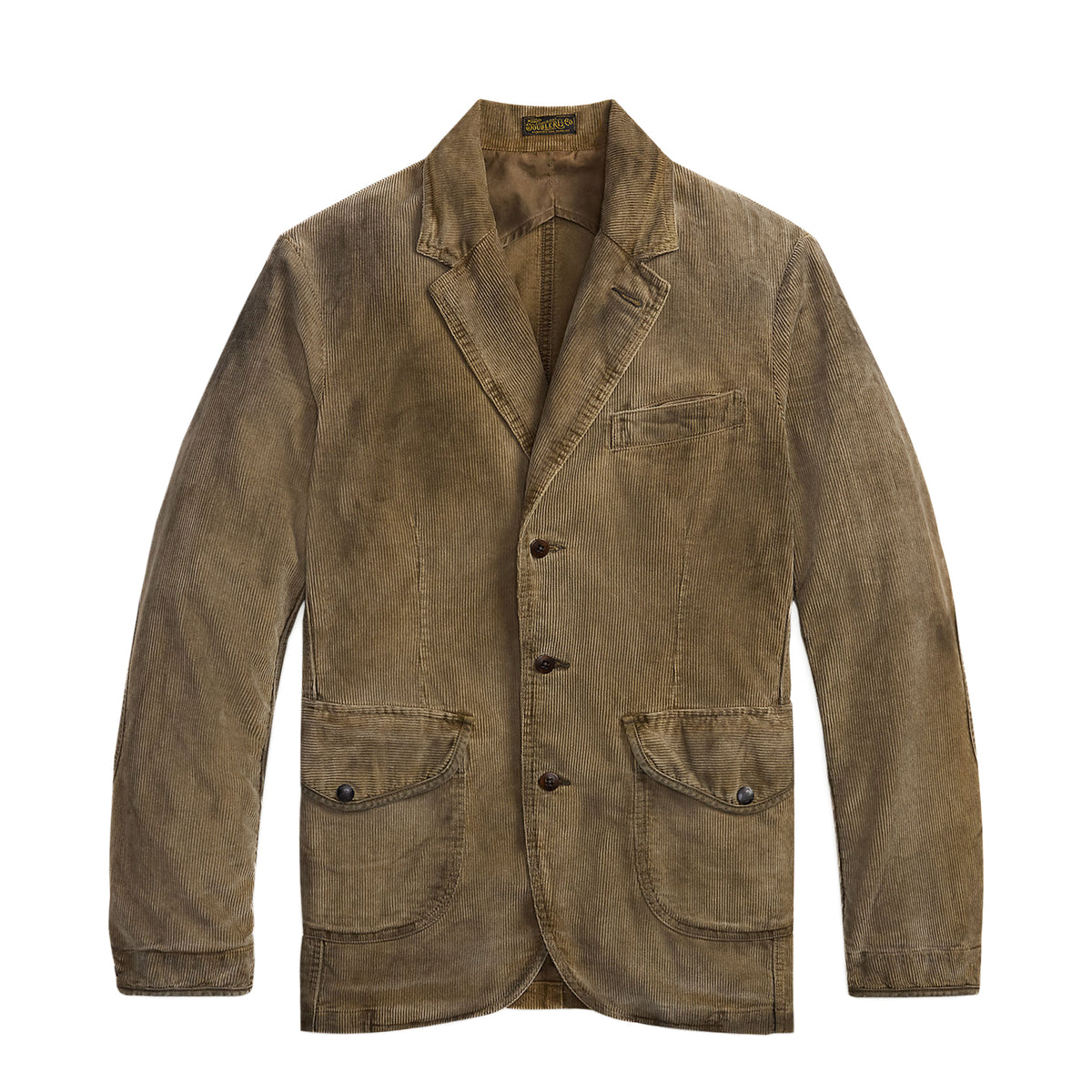 RRL By Ralph Lauren Unconstructed Corduroy Sport Coat Distressed Brown