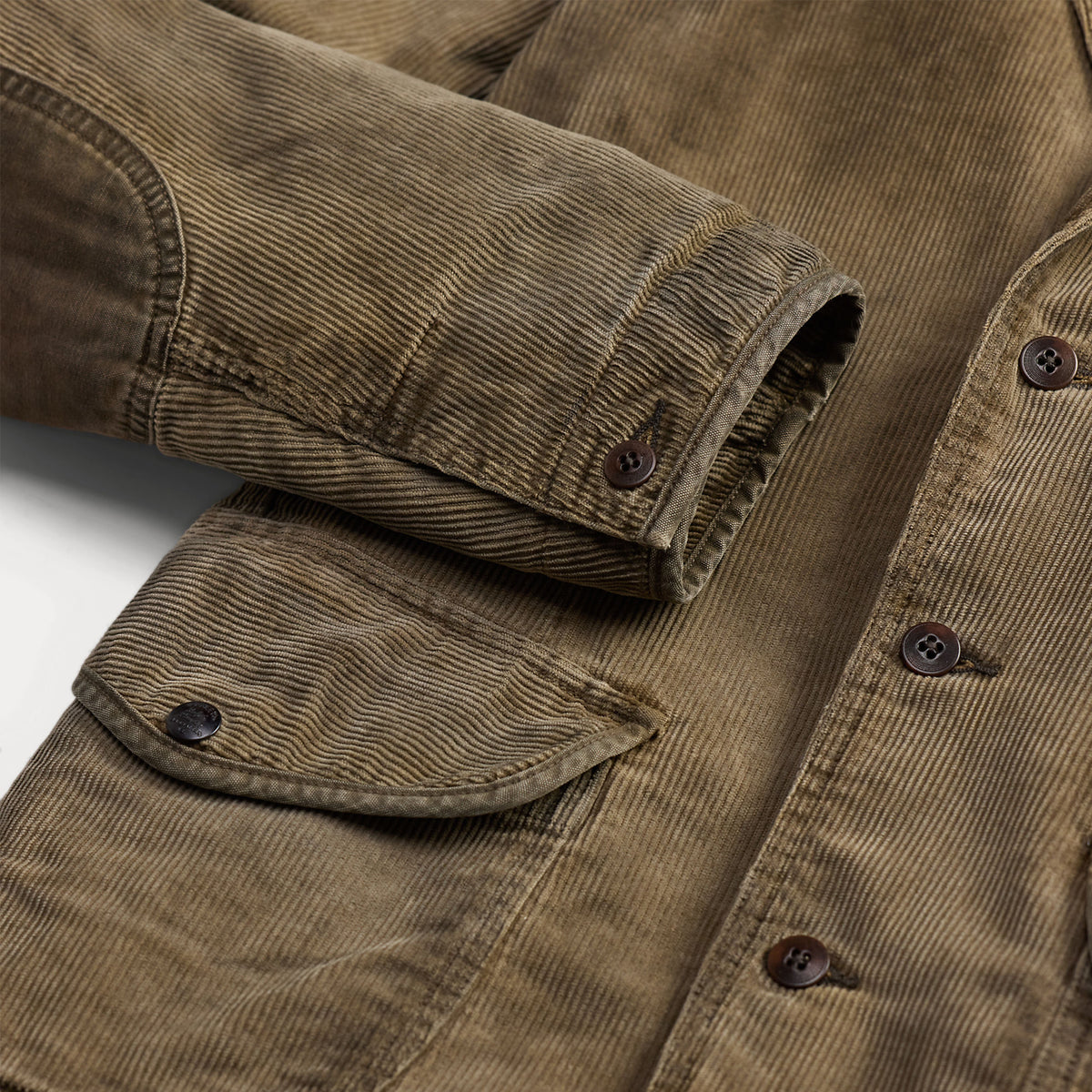 RRL By Ralph Lauren Unconstructed Corduroy Sport Coat Distressed Brown