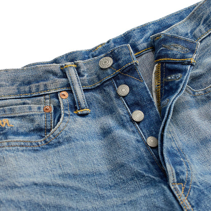 RRL By Ralph Lauren Vintage Wide Fit Cluney Jean Cluney Wash