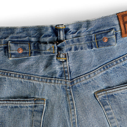 RRL By Ralph Lauren Vintage Wide Fit Cluney Jean Cluney Wash