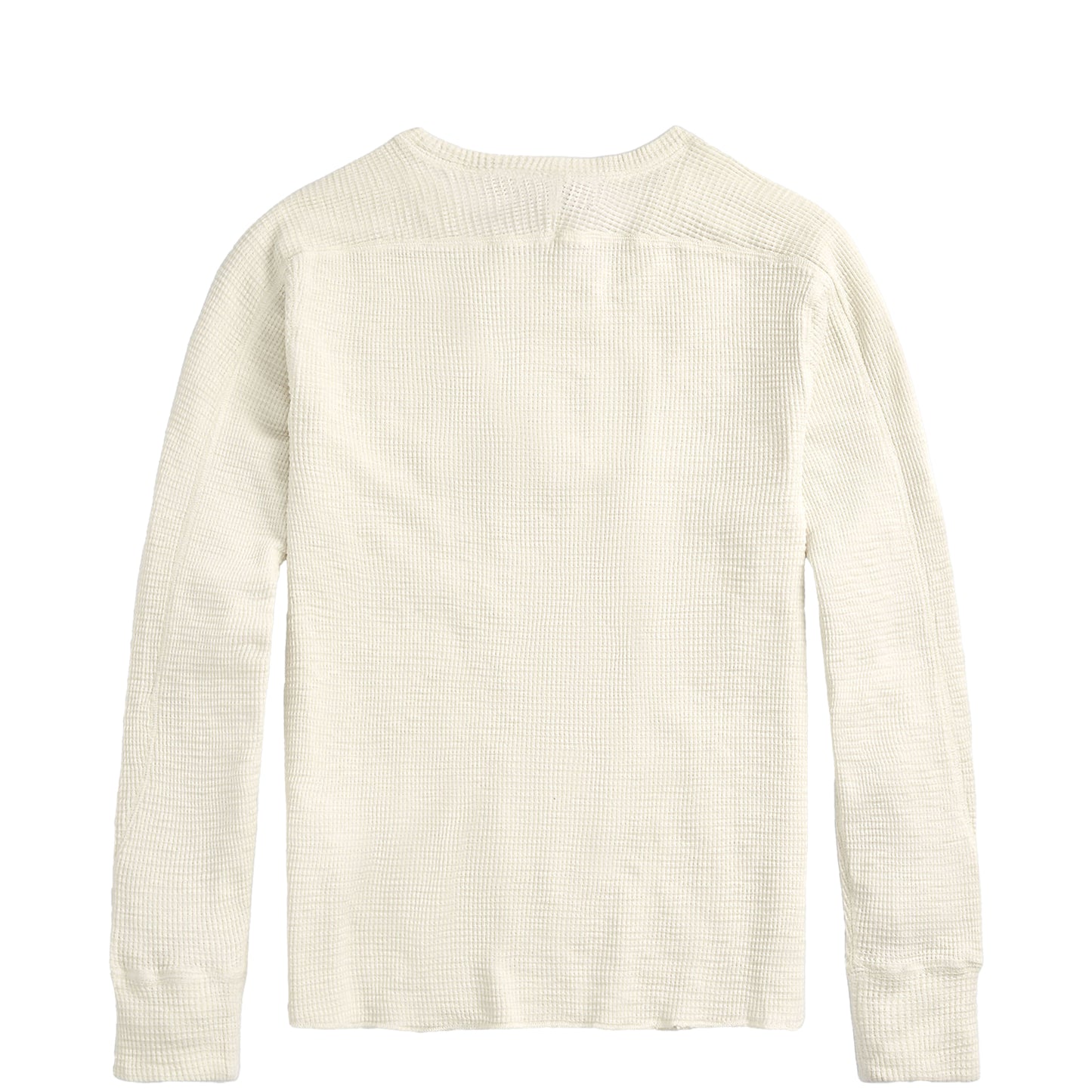 RRL By Ralph Lauren Waffle-Knit Crewneck Paper White
