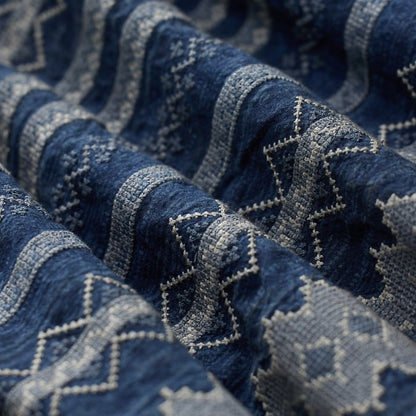 RRL By Ralph Lauren Womens Embroidered Indigo Cotton Dress Indigo / Multi