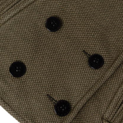 RRL By Ralph Lauren Womens Harriet Pea Unlined Coat Vintage Olive - The Sporting Lodge