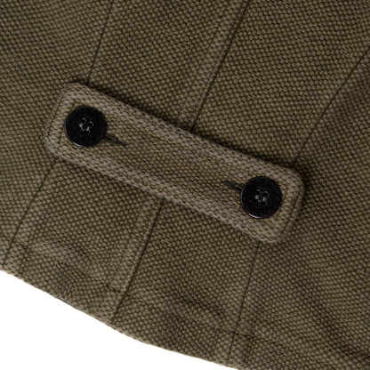 RRL By Ralph Lauren Womens Harriet Pea Unlined Coat Vintage Olive - The Sporting Lodge