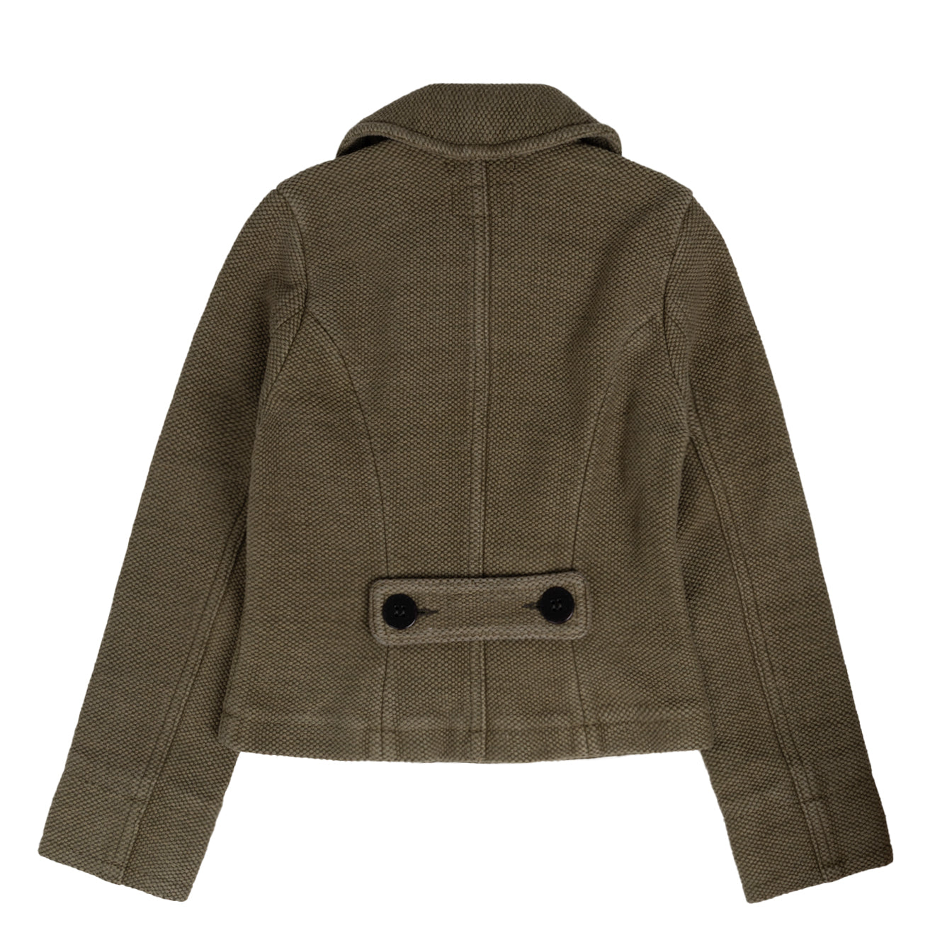 RRL By Ralph Lauren Womens Harriet Pea Unlined Coat Vintage Olive - The Sporting Lodge