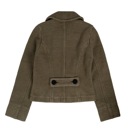 RRL By Ralph Lauren Womens Harriet Pea Unlined Coat Vintage Olive - The Sporting Lodge