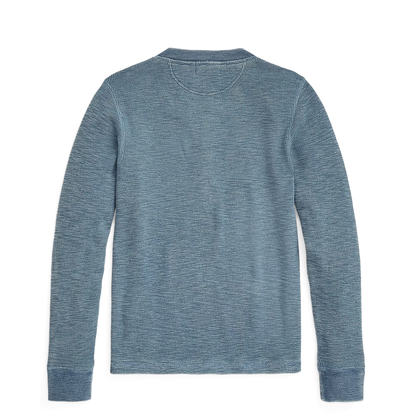 RRL By Ralph Lauren Womens Henley Long Sleeve Pullover Medium Indigo - The Sporting Lodge