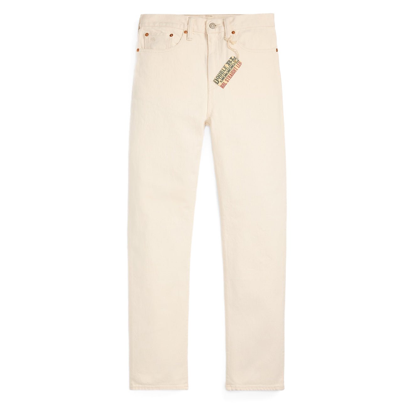 RRL By Ralph Lauren Womens Straight Leg Full Length Straight Seeded Natural - The Sporting Lodge
