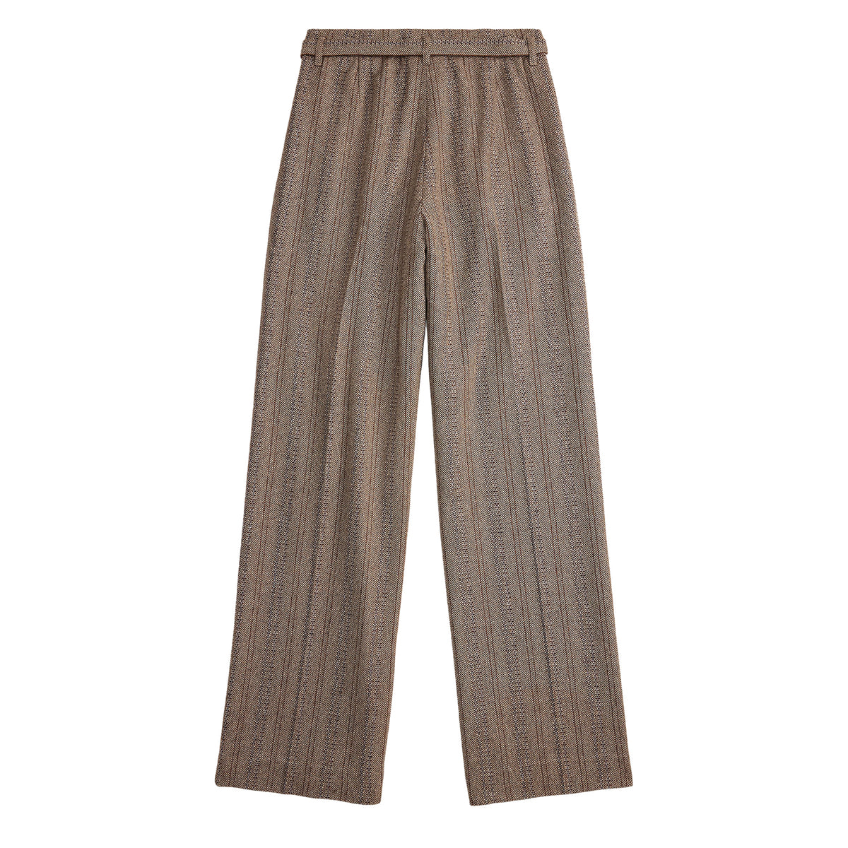 RRL By Ralph Lauren Womens Woven Wide Leg Pants Brown / Multi