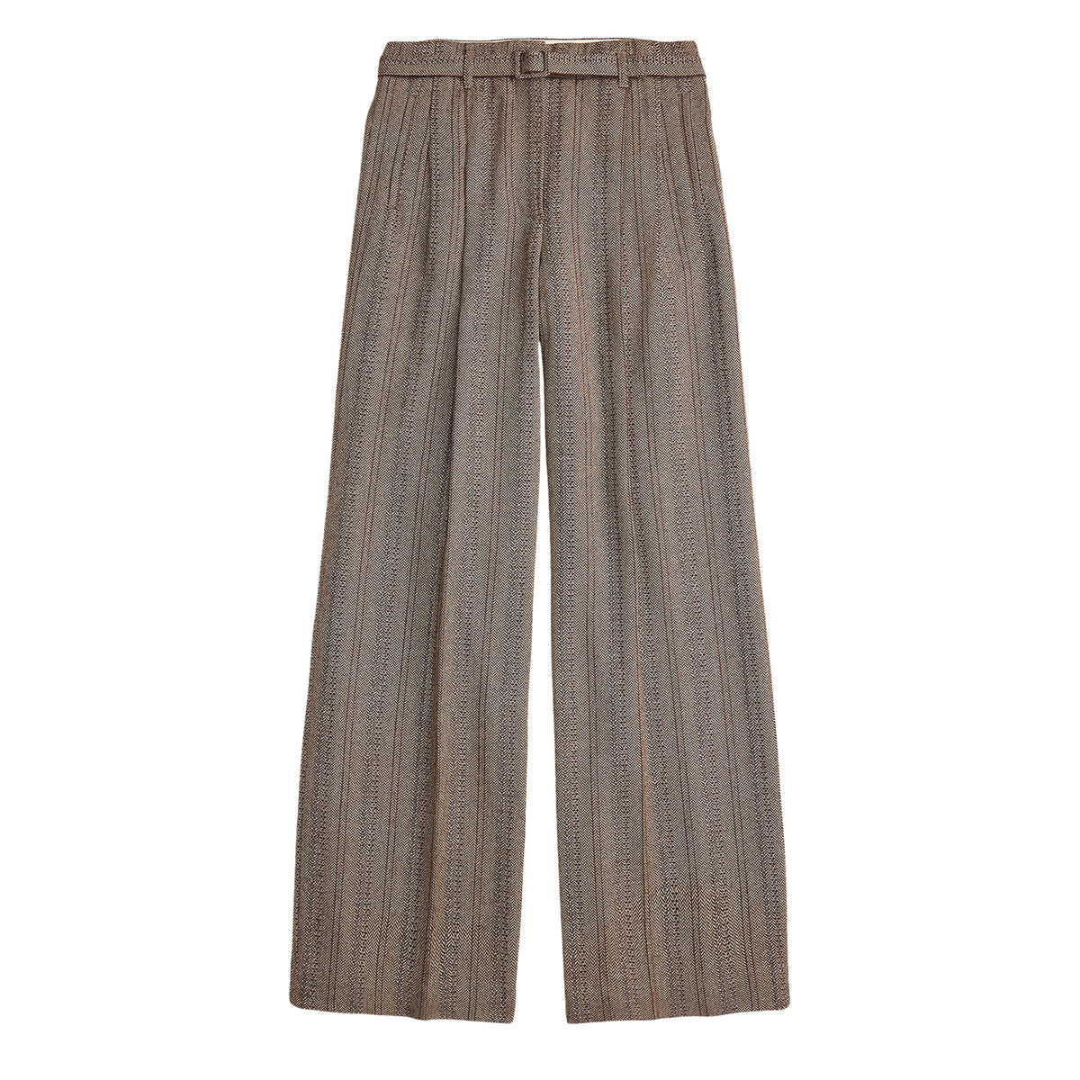 RRL By Ralph Lauren Womens Woven Wide Leg Pants Brown / Multi