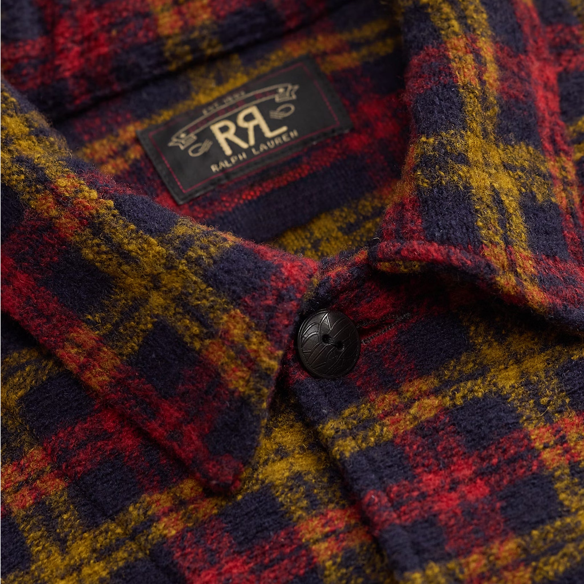 RRL By Ralph Lauren Wool-Blend Flight Jacket Red / Multi – The