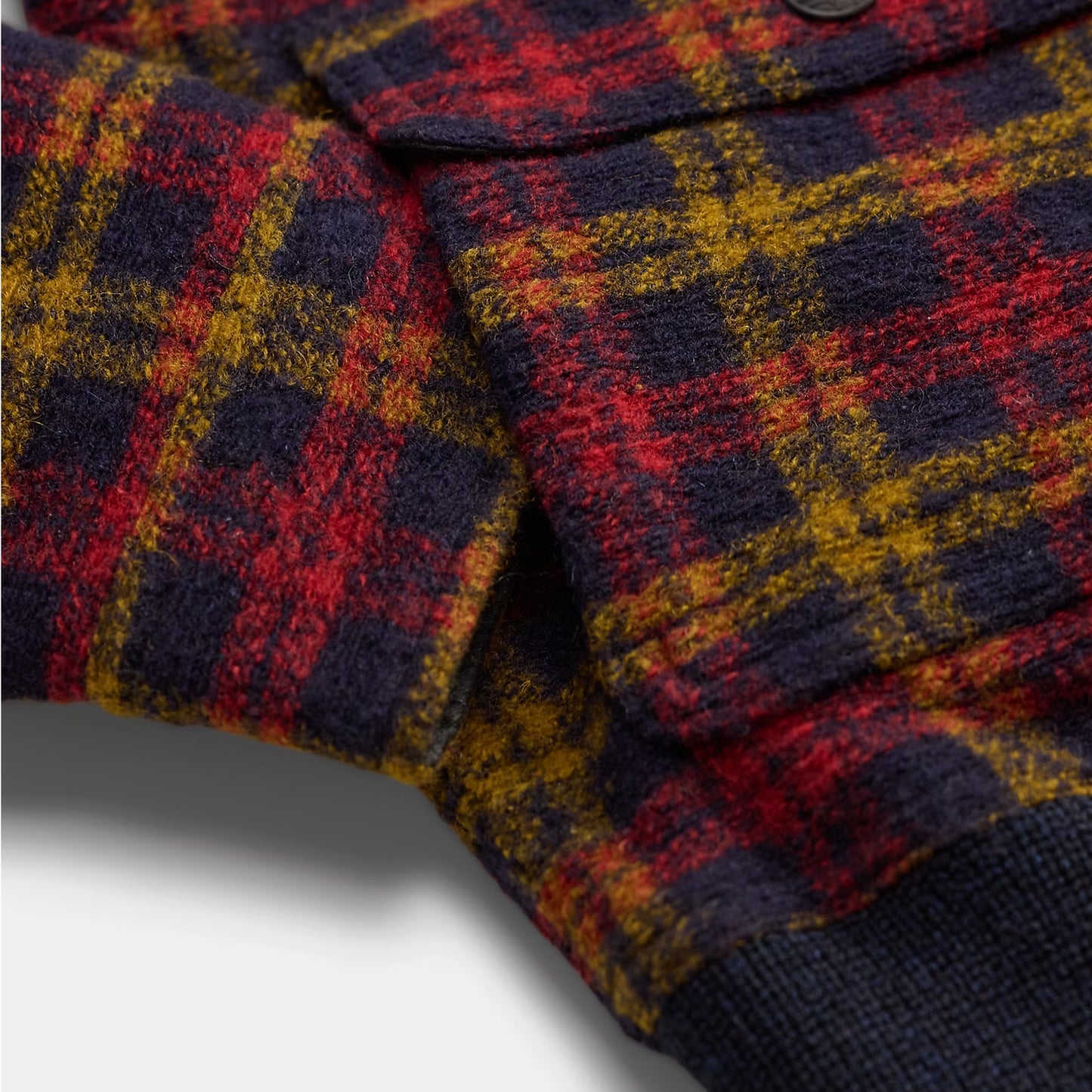 RRL By Ralph Lauren Wool-Blend Flight Jacket Red / Multi