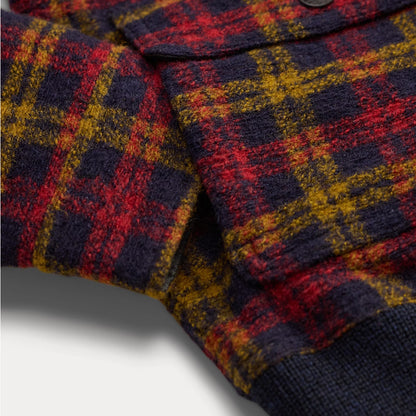RRL By Ralph Lauren Wool-Blend Flight Jacket Red / Multi