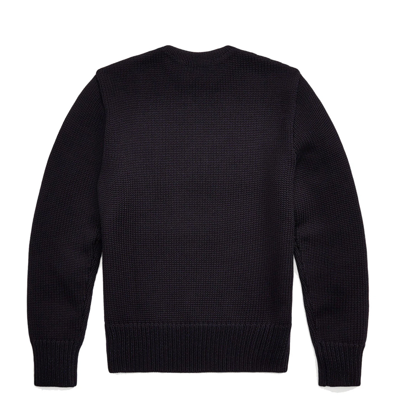 RRL by Ralph Lauren Appliqued Wool Jumper Navy - The Sporting Lodge