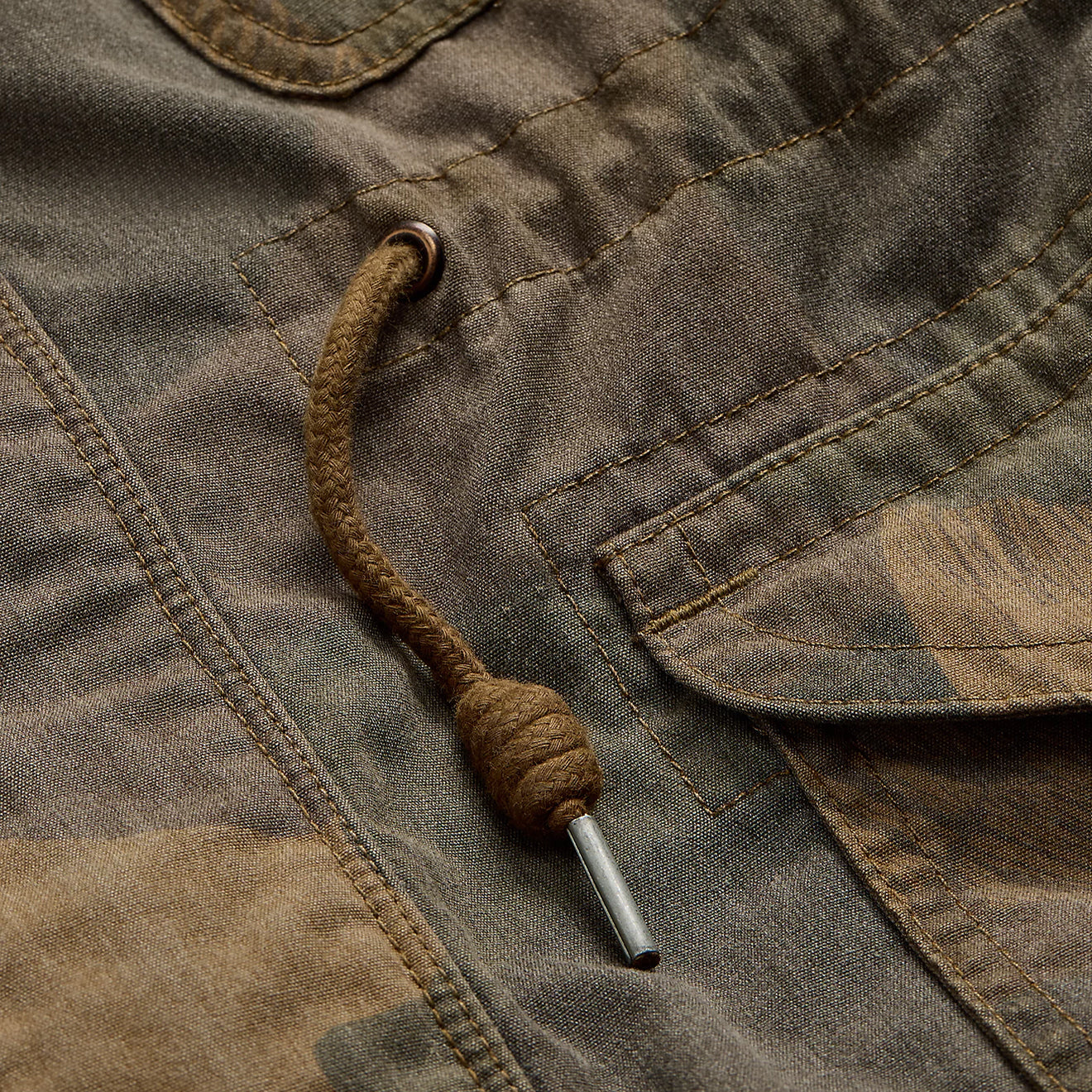 RRL by Ralph Lauren Camo Jacket Brush Stroke Camo - The Sporting Lodge