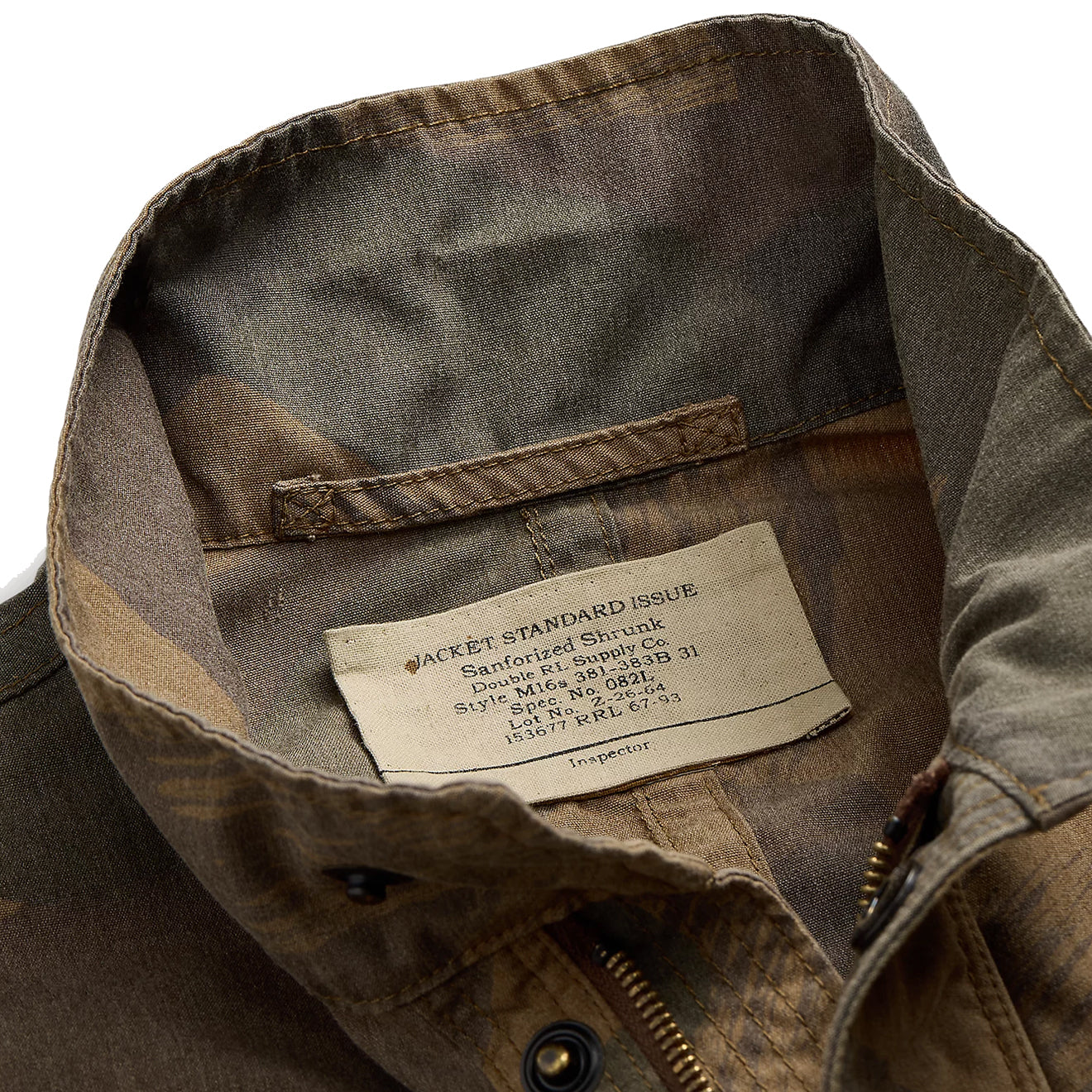RRL by Ralph Lauren Camo Jacket Brush Stroke Camo - The Sporting Lodge