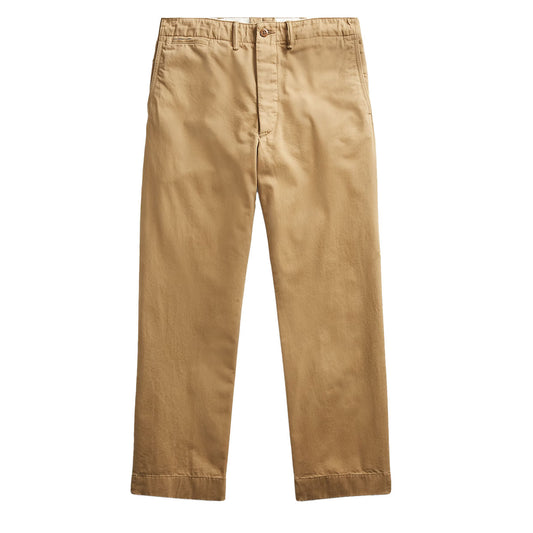 RRL by Ralph Lauren Chino Trouser British Khaki - The Sporting Lodge