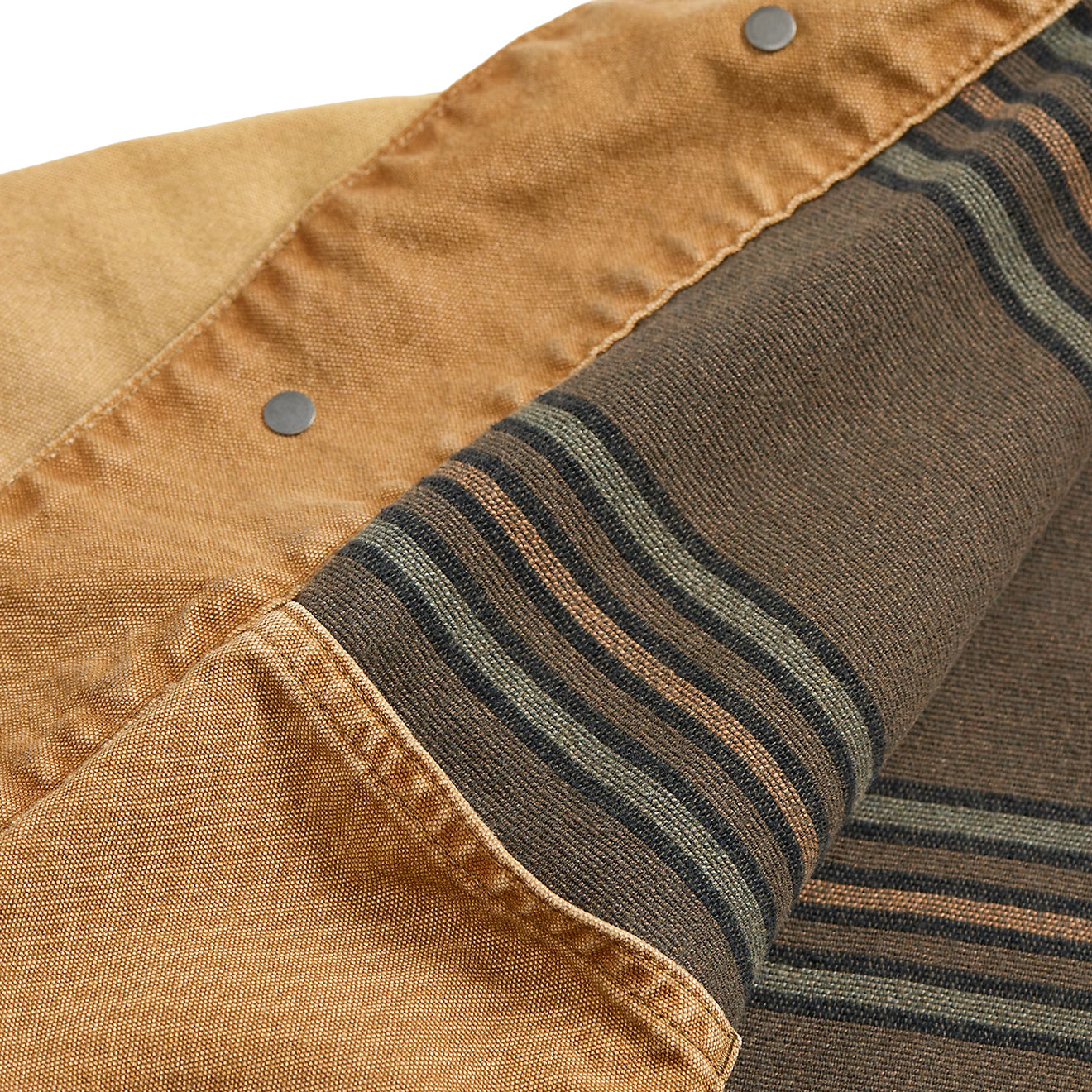 RRL by Ralph Lauren Corduroy-Collar Canvas Jacket Vintage