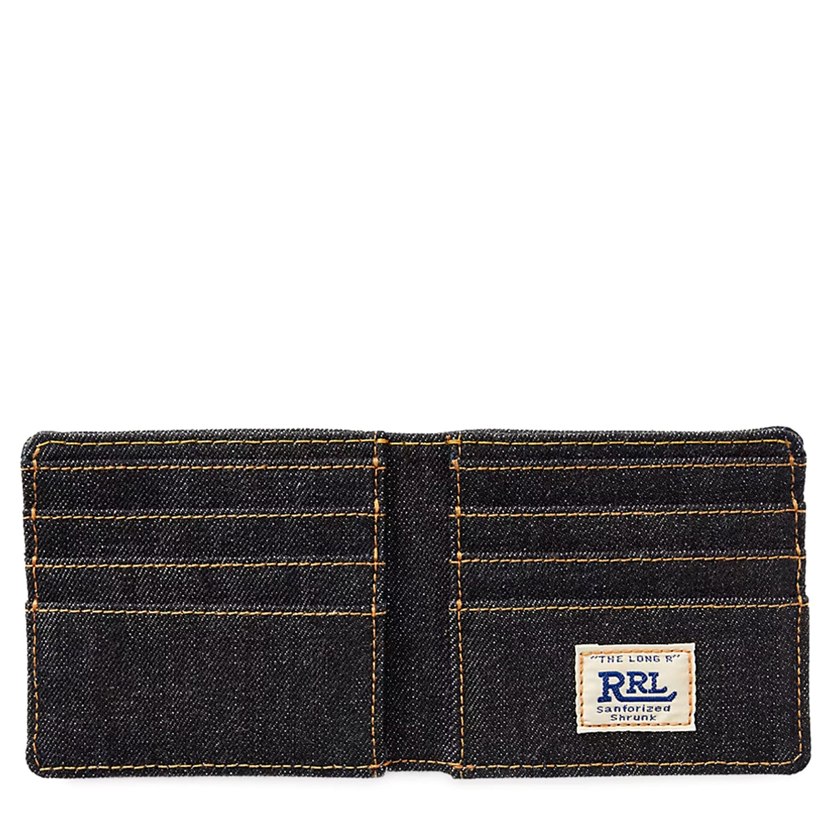 RRL by Ralph Lauren Denim Billfold Wallet Indigo