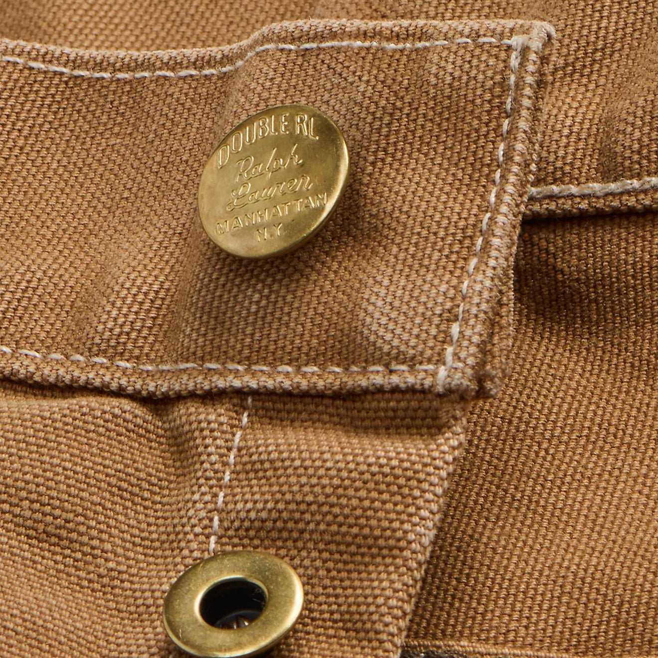 RRL by Ralph Lauren Engineer Fit Carpenter Trouser Khaki - The Sporting Lodge
