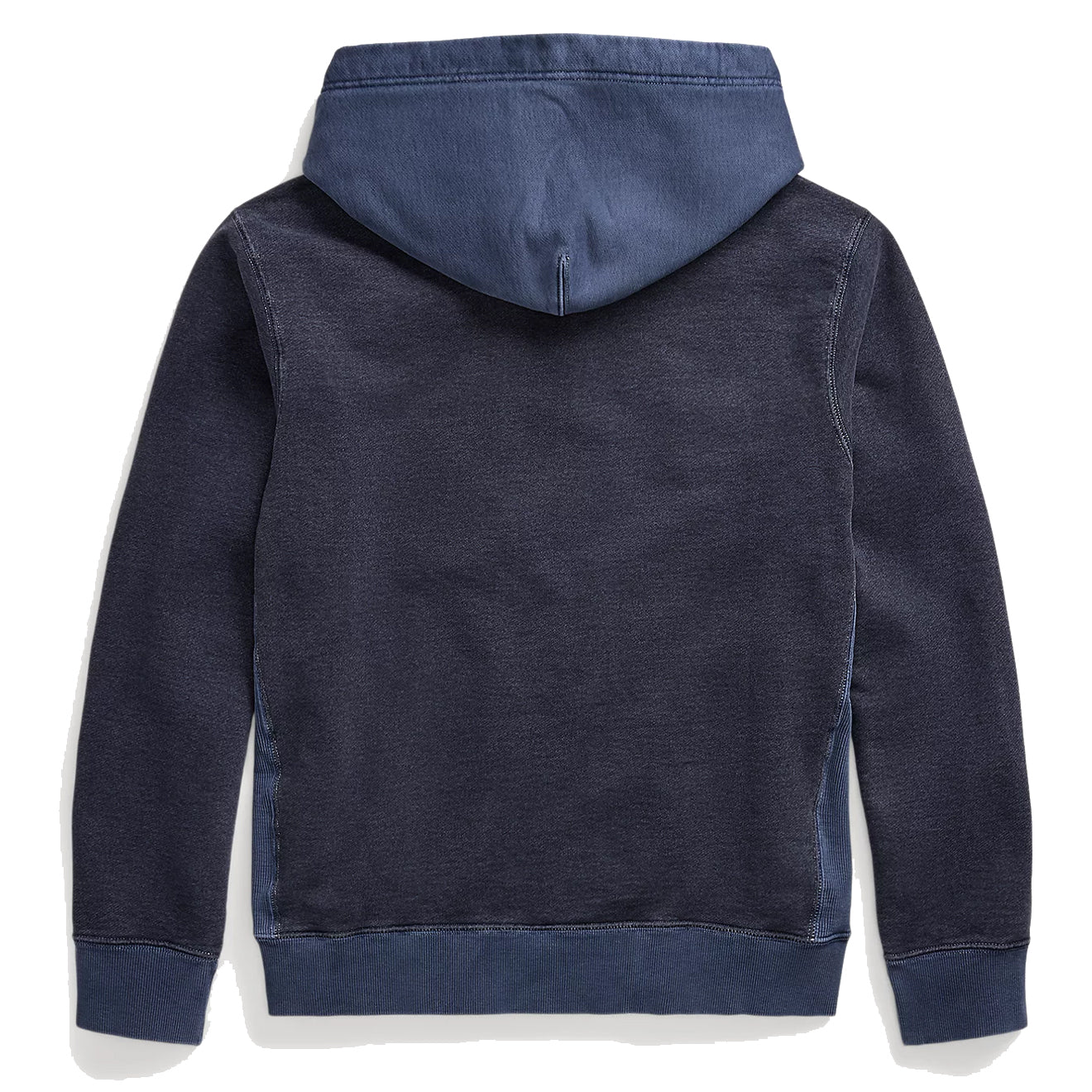 RRL by Ralph Lauren Garment Dyed French Terry Hoodie Navy Multi