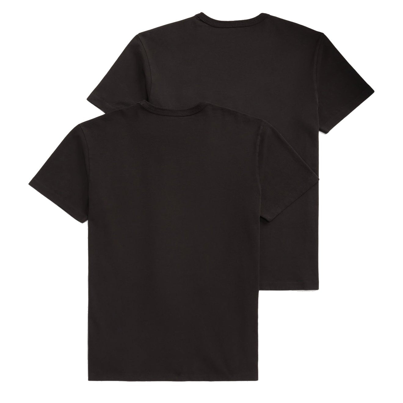 RRL by Ralph Lauren Garment - Dyed Pocket T-Shirt Two - Pack Black - The Sporting Lodge